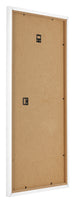 Photo Frame 30x60cm White Matte MDF Bologna Back Oblique | Yourdecoration.co.uk