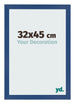 Photo Frame 32x45 cm Dark Blue MDF Bologna Front Size | Yourdecoration.co.uk