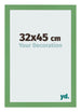 Photo Frame 32x45 cm Green MDF Bologna Front Size | Yourdecoration.co.uk