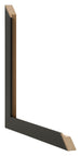 Photo Frame 32x45cm Anthracite MDF Bologna Detail Intersection GT | Yourdecoration.co.uk