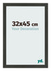 Photo Frame 32x45cm Anthracite MDF Bologna Front Size | Yourdecoration.co.uk