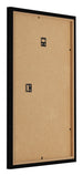 Photo Frame 32x45cm Black High Gloss MDF Bologna Back Oblique | Yourdecoration.co.uk