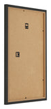 Photo Frame 32x45cm Black Woodgrain MDF Bologna Back Oblique | Yourdecoration.co.uk
