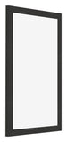 Photo Frame 32x45cm Black Woodgrain MDF Bologna Front Oblique | Yourdecoration.co.uk