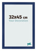 Photo Frame 32x45cm Dark Blue Swept MDF Bologna Front Size | Yourdecoration.co.uk