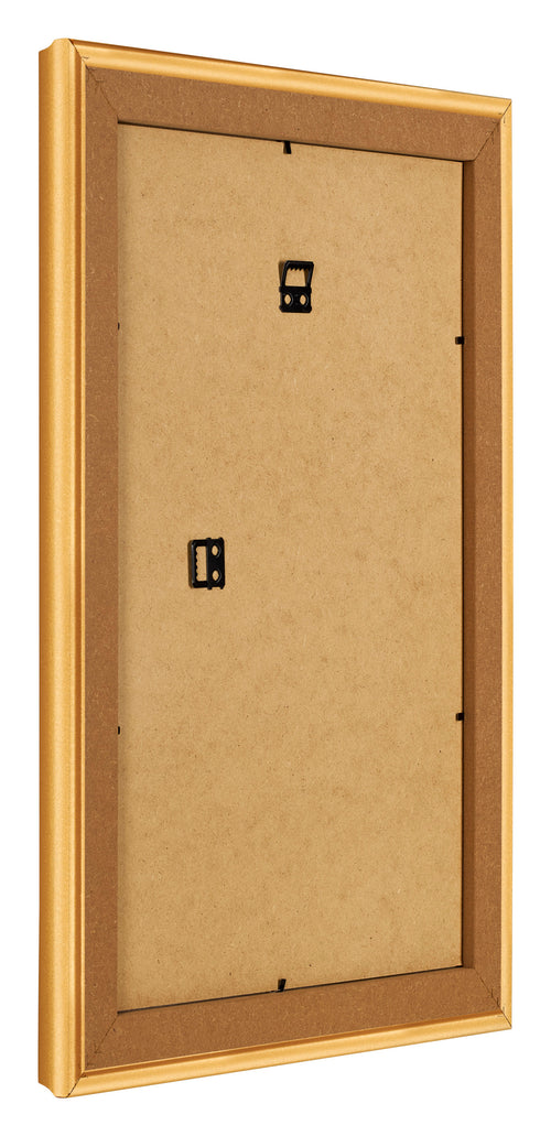 Photo Frame 32x45cm Gold Matte MDF Lazio Back Oblique | Yourdecoration.co.uk