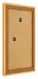 Photo Frame 32x45cm Gold Matte MDF Lazio Back Oblique | Yourdecoration.co.uk