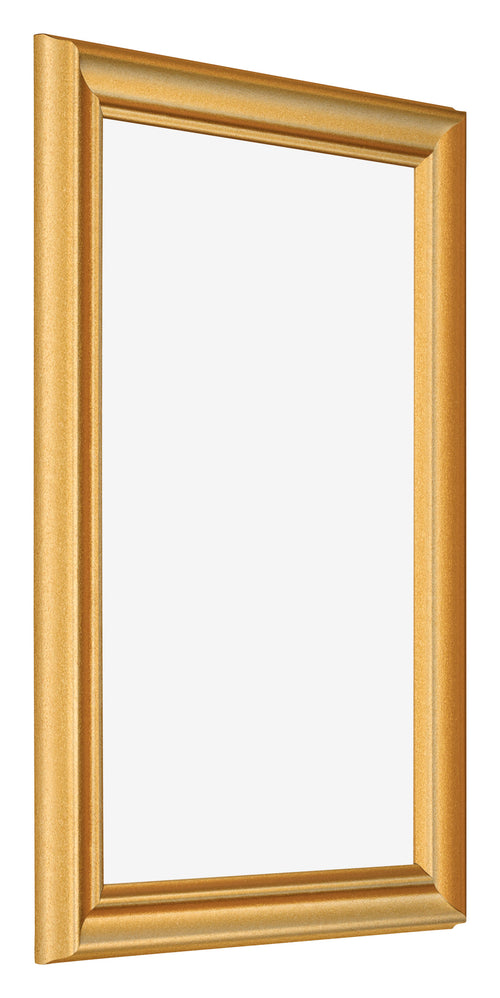 Photo Frame 32x45cm Gold Matte MDF Lazio Front Oblique | Yourdecoration.co.uk