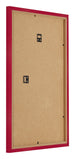 Photo Frame 32x45cm Red MDF Bologna Back Oblique | Yourdecoration.co.uk