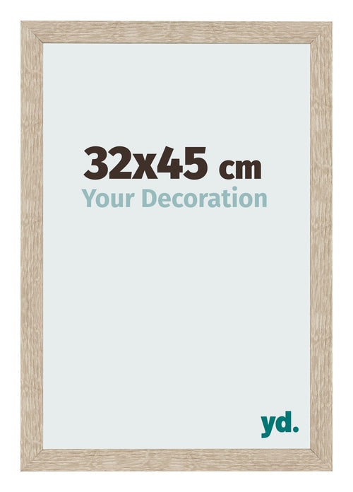 Photo Frame 32x45cm Sonoma Oak MDF Bologna Front Size | Yourdecoration.co.uk