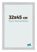 Photo Frame 32x45cm Stainless Steel MDF Bologna Front Size | Yourdecoration.co.uk