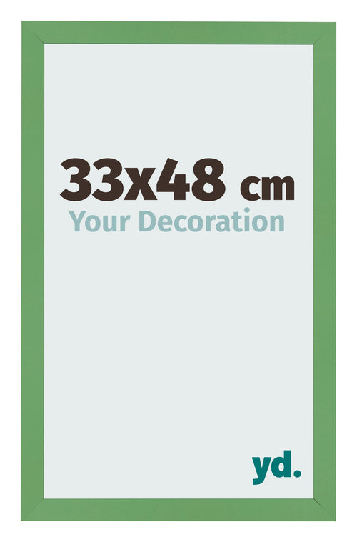 Photo Frame 33x48 cm Green MDF Bologna Front Size | Yourdecoration.co.uk