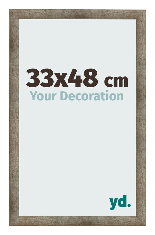 Photo Frame 33x48 cm Metal Vintage MDF Bologna Front Size | Yourdecoration.co.uk