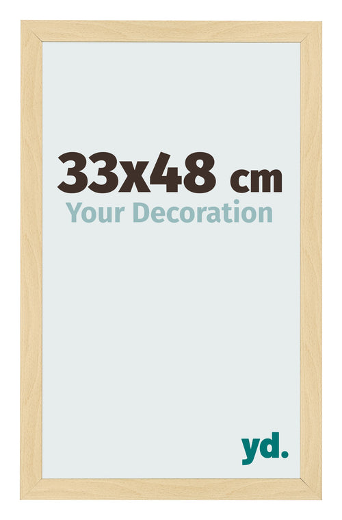 Photo Frame 33x48cm Beech Design MDF Bologna Front Size | Yourdecoration.co.uk