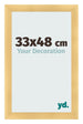 Photo Frame 33x48cm Gold Vintage MDF Pisa Front Size | Yourdecoration.co.uk