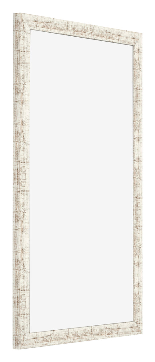 Photo Frame 33x48cm White Vintage MDF Bologna Front Oblique | Yourdecoration.co.uk