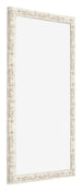 Photo Frame 33x48cm White Vintage MDF Bologna Front Oblique | Yourdecoration.co.uk