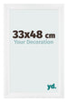 Photo Frame 33x48cm White Vintage MDF Pisa Front Size | Yourdecoration.co.uk