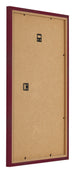 Photo Frame 33x48cm Wine Red Swept MDF Bologna Back Oblique | Yourdecoration.co.uk