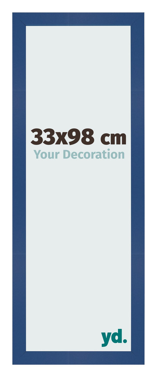 Photo Frame 33x98 cm Dark Blue MDF Bologna Front Size | Yourdecoration.co.uk