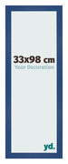 Photo Frame 33x98 cm Dark Blue MDF Bologna Front Size | Yourdecoration.co.uk