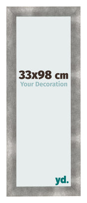 Photo Frame 33x98cm Metal Vintage MDF Pisa Front Size | Yourdecoration.co.uk