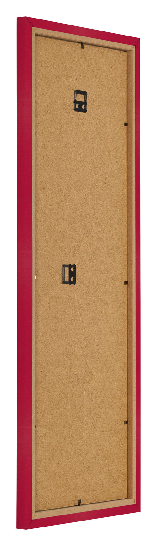 Photo Frame 33x98cm Red MDF Bologna Back Oblique | Yourdecoration.co.uk