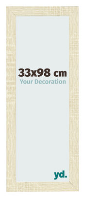 Photo Frame 33x98cm Sonoma Oak MDF Pisa Front Size | Yourdecoration.co.uk