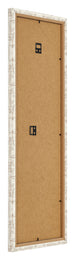 Photo Frame 33x98cm White Vintage MDF Bologna Back Oblique | Yourdecoration.co.uk