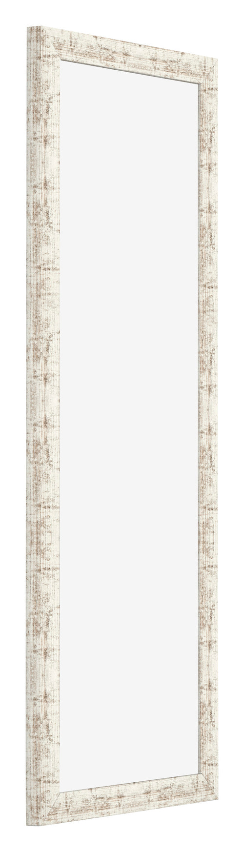 Photo Frame 33x98cm White Vintage MDF Bologna Front Oblique | Yourdecoration.co.uk