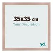 Photo Frame 35x35 cm Dusty Pink MDF Bologna Front Size | Yourdecoration.co.uk