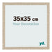 Photo Frame 35x35cm Sonoma Oak MDF Bologna Front Size | Yourdecoration.co.uk