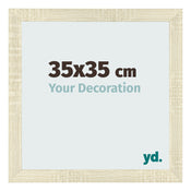 Photo Frame 35x35cm Sonoma Oak MDF Pisa Front Size | Yourdecoration.co.uk