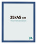 Photo Frame 35x45 cm Dark Blue MDF Bologna Front Size | Yourdecoration.co.uk