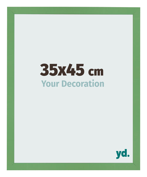 Photo Frame 35x45 cm Green MDF Bologna Front Size | Yourdecoration.co.uk