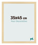 Photo Frame 35x45cm Beech Design MDF Bologna Front Size | Yourdecoration.co.uk