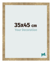 Photo Frame 35x45cm Gold Antique MDF Bologna Front Size | Yourdecoration.co.uk