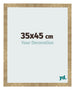 Photo Frame 35x45cm Gold Antique MDF Bologna Front Size | Yourdecoration.co.uk