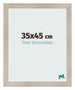 Photo Frame 35x45cm Oak Rustic MDF Pisa Front Size | Yourdecoration.co.uk