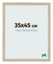 Photo Frame 35x45cm Sonoma Oak MDF Bologna Front Size | Yourdecoration.co.uk