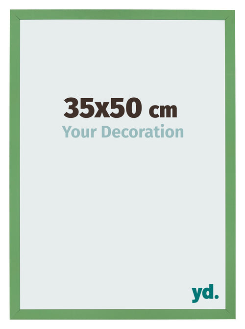 Photo Frame 35x50 cm Green MDF Bologna Front Size | Yourdecoration.co.uk