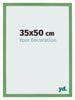 Photo Frame 35x50 cm Green MDF Bologna Front Size | Yourdecoration.co.uk