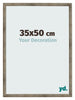 Photo Frame 35x50 cm Metal Vintage MDF Bologna Front Size | Yourdecoration.co.uk