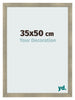Photo Frame 35x50cm Gold Vintage MDF Pisa Front Size | Yourdecoration.co.uk