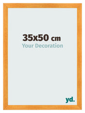 Photo Frame 35x50cm Orange MDF Pisa Front Size | Yourdecoration.co.uk