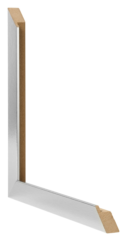 Photo Frame 35x50cm Stainless Steel MDF Bologna Detail Intersection | Yourdecoration.co.uk
