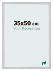 Photo Frame 35x50cm Stainless Steel MDF Bologna Front Size | Yourdecoration.co.uk