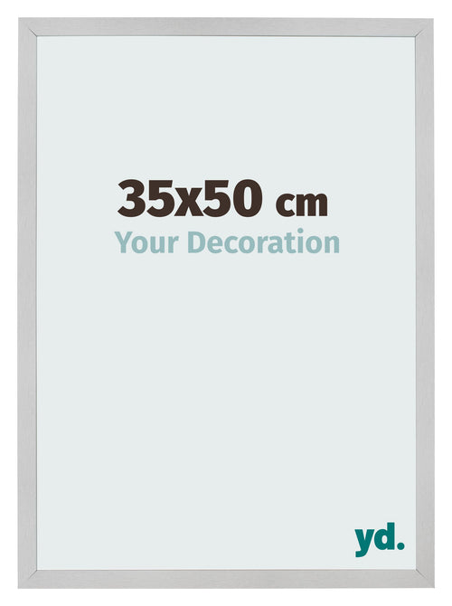 Photo Frame 35x50cm Stainless Steel MDF Bologna Front Size | Yourdecoration.co.uk