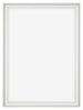 Photo Frame 35x50cm White Swept MDF Lazio Front | Yourdecoration.co.uk