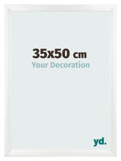 Photo Frame 35x50cm White Vintage MDF Pisa Front Size | Yourdecoration.co.uk